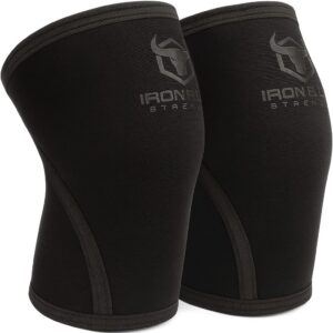 Compression Brace & Knee Sleeve For Weightlifting, Powerlifting & Cross Training - Knee Support